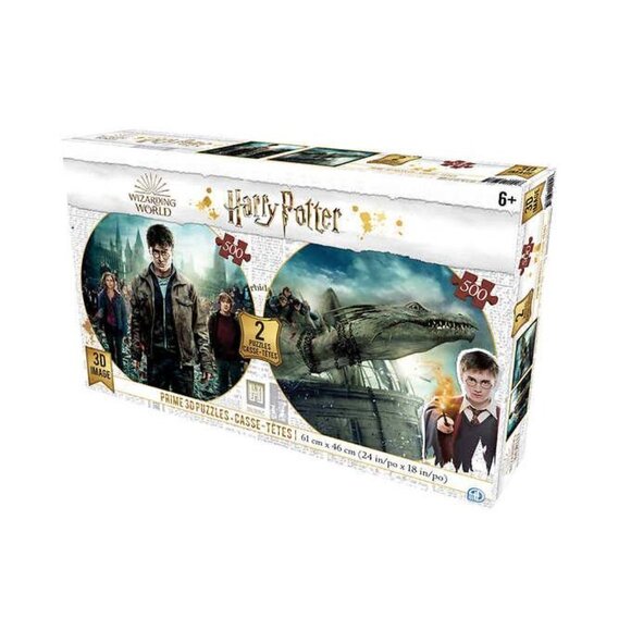 NEW Harry Potter Lenticular Puzzles | 2 Pack - Picture 2 of 4